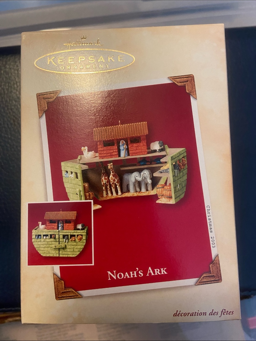 Hallmark 2003 Noah's Ark Ornament